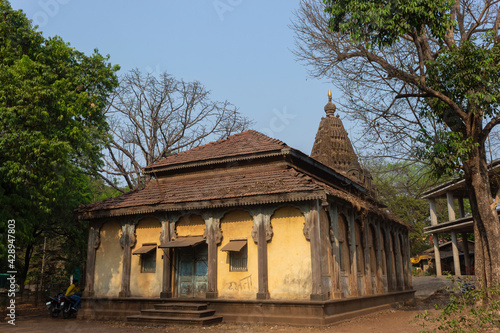 Old Baleshwar Mahadev temple, Uttareshwar peth, Kolhapur, Maharashtra, India. photo