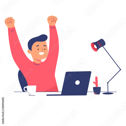 men success laptop relieve work from home computer great