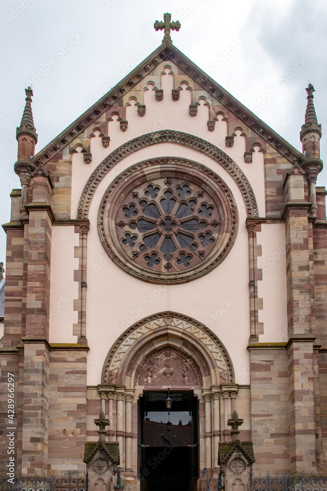 Molsheim. Chapelle Notre-Dame . Bas Rhin, Alsace. Grand Est	