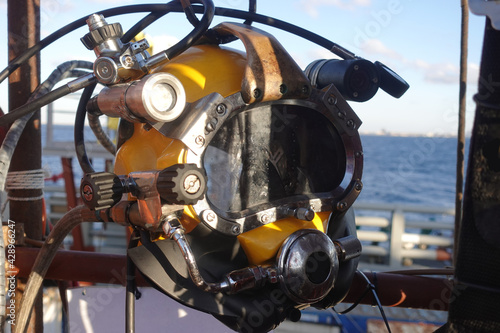 offshore commercial diving at Single Point Mooring Buoy