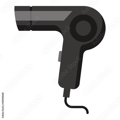 Hairdryer icon ドライヤーのアイコン.