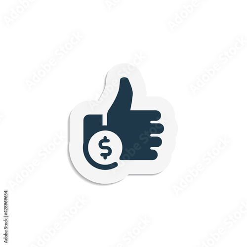 Cost Per Like - Sticker