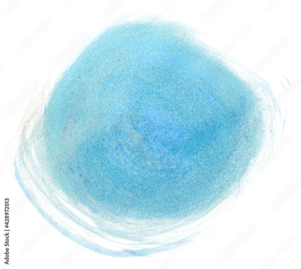 Watercolor circle light blue texture Watercolor circle light blue texture
