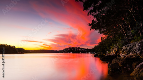 Passion of Reflection along Georges River photo