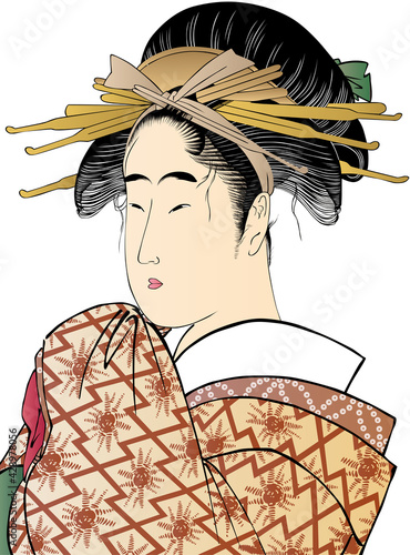 浮世絵　女性　その90
