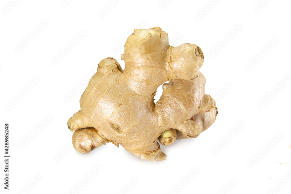 ginger isolated on white background. ginger isolated on white background.