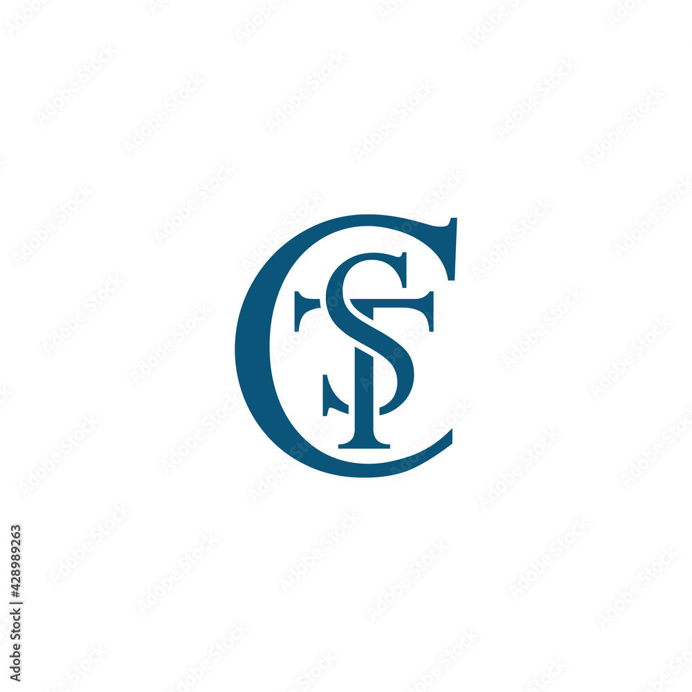 STC letter logo design vector template STC letter logo design vector template