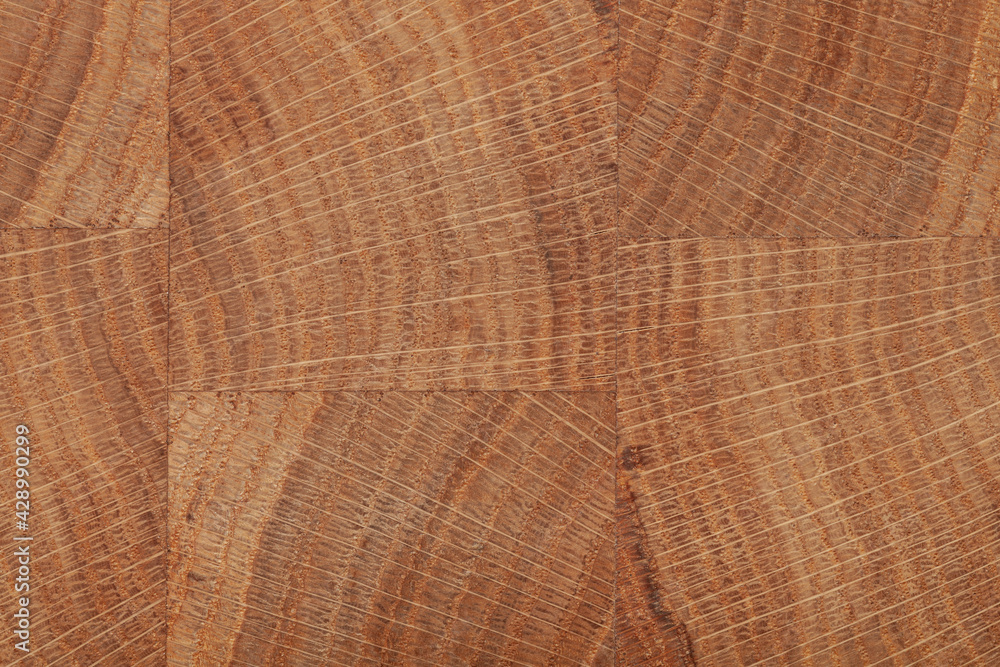 Fototapeta premium Empty wooden background for free creativity. Toned