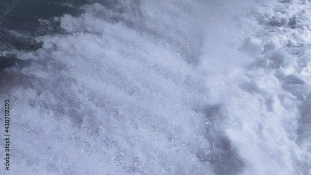 Fast water flow close up. Waterfall Fast water flow close up. Waterfall