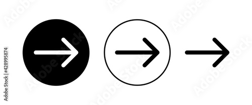 Arrow icons set. Arrow symbol. Arrow vector icon