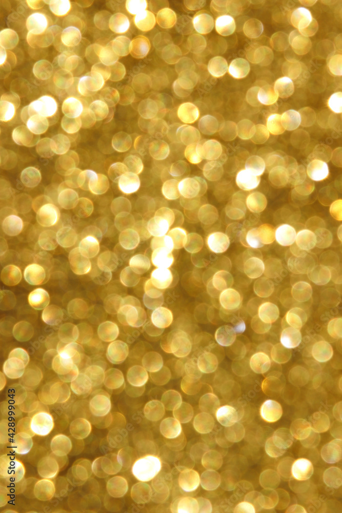 Obraz premium golden christmas lights