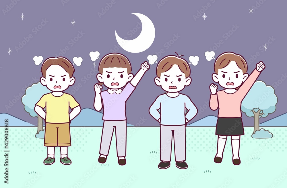 子どもたち4人 子どもたち4人