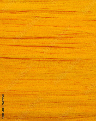 crumpled yellow fabric cloth texture