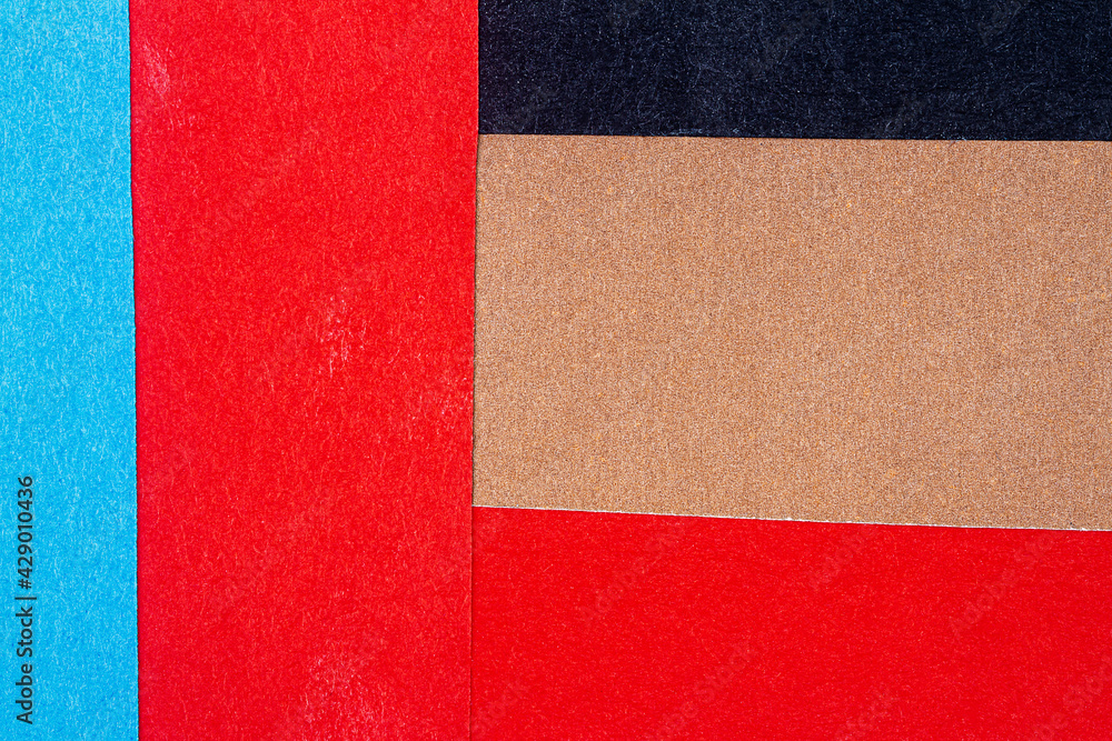Fototapeta premium Multicolor background from a paper of different colors