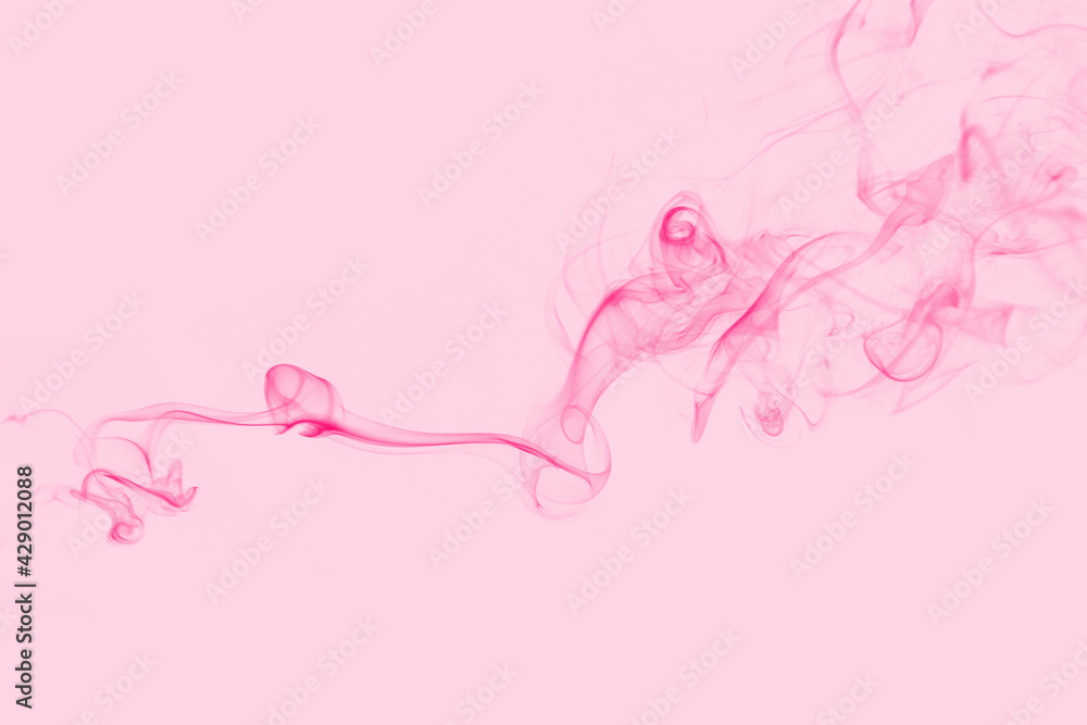 Pink smoke wave abstract background. Monochrome pink colored backdrop. Pink smoke wave abstract background. Monochrome pink colored backdrop.