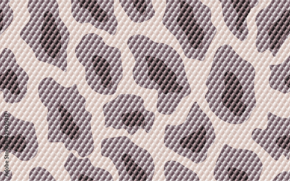 Abstract modern snake skin seamless pattern. Animals trendy background. Brown decorative vector stock illustration for print, card, postcard, fabric, textile. Modern ornament of stylized python skin Abstract modern snake skin seamless pattern. Animals trendy background. Brown decorative vector stock illustration for print, card, postcard, fabric, textile. Modern ornament of stylized python skin