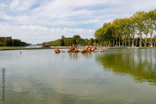 Bassin d'Apollon, jardin du château de Versailles, Yvelines