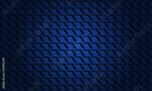 Dark textured navy blue background. Dark metal texture steel background. Navy blue carbon fiber backdrop. Web design template vector illustration EPS 10.