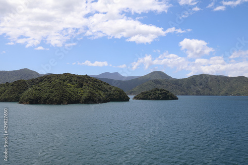 Cookstraße und Marlborough Sounds / Cook strait and Marlborough Sounds /