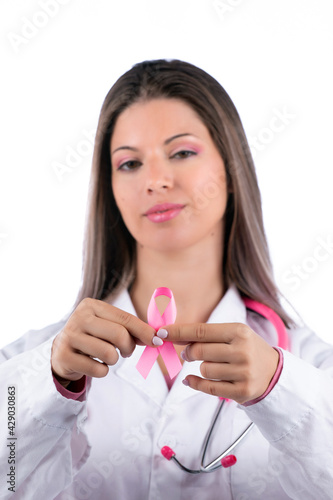 young beautiful doctor woman