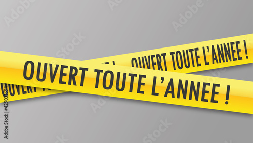 Logo ouvert toute l'année.