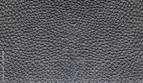 Black rough surface leather pattern