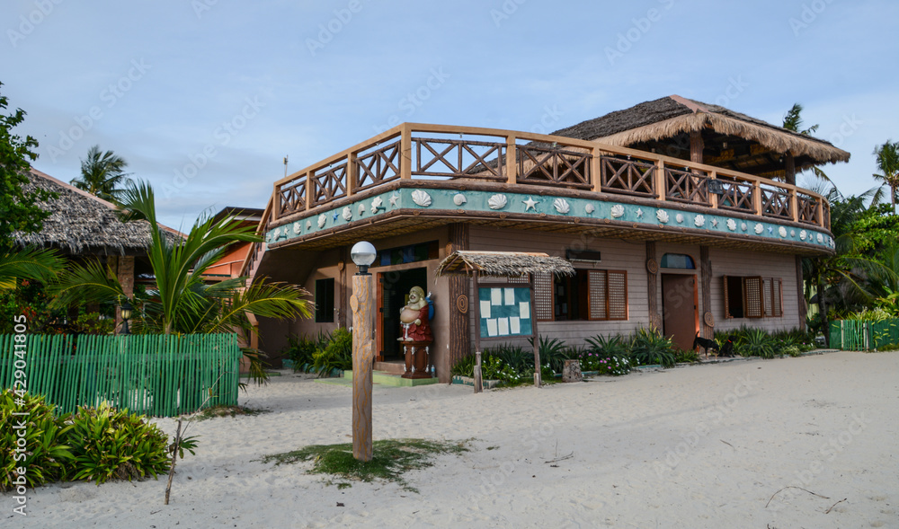Resort tipico sull'Isola di Malapascua