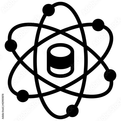 A solid design, icon of data science