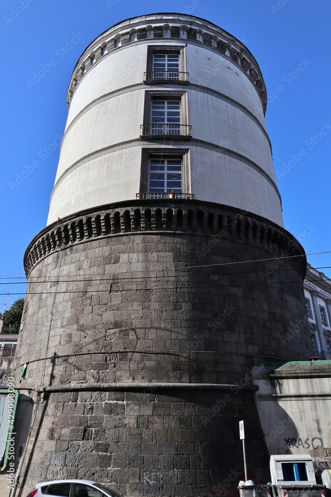 Napoli - Torre della Caserma Garibald Napoli - Torre della Caserma Garibald