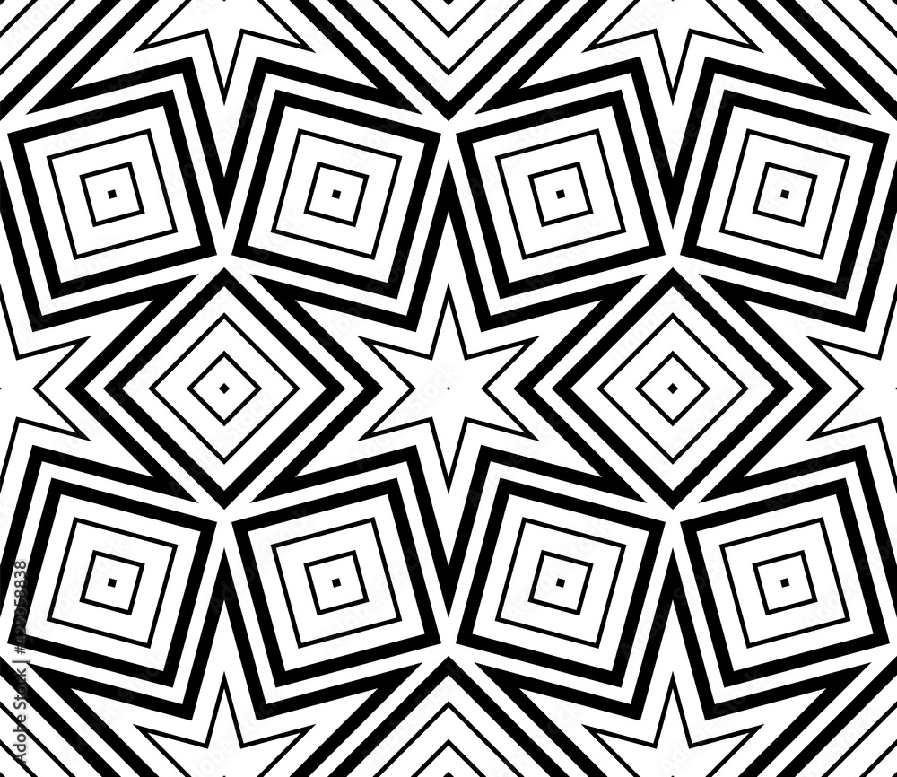 Abstract thin line seamless pattern. Linear ornamental geometric background. Wrapping paper. Abstract thin line seamless pattern. Linear ornamental geometric background. Wrapping paper.
