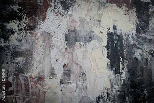 Abstract background with paint strokes.