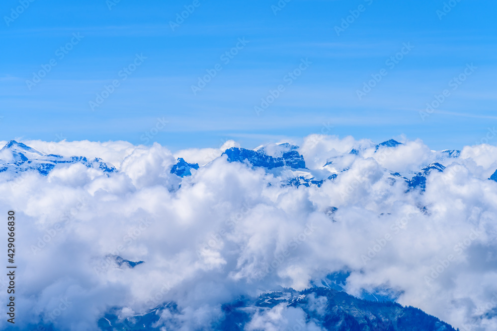 The Swiss Alps from the Pilatus Peak. The Swiss Alps from the Pilatus Peak.