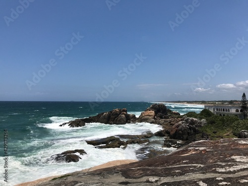 beach and rocks