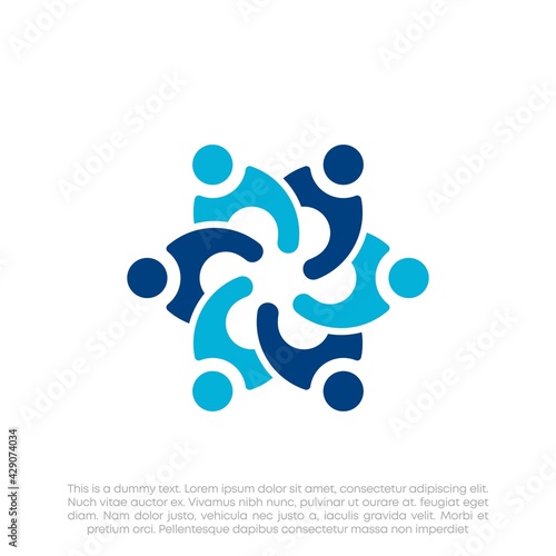 Human Resources Consulting Company, Global Community Logo 