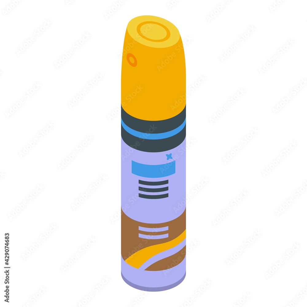 Deodorant air freshener icon. Isometric of Deodorant air freshener vector icon for web design isolated on white background Deodorant air freshener icon. Isometric of Deodorant air freshener vector icon for web design isolated on white background