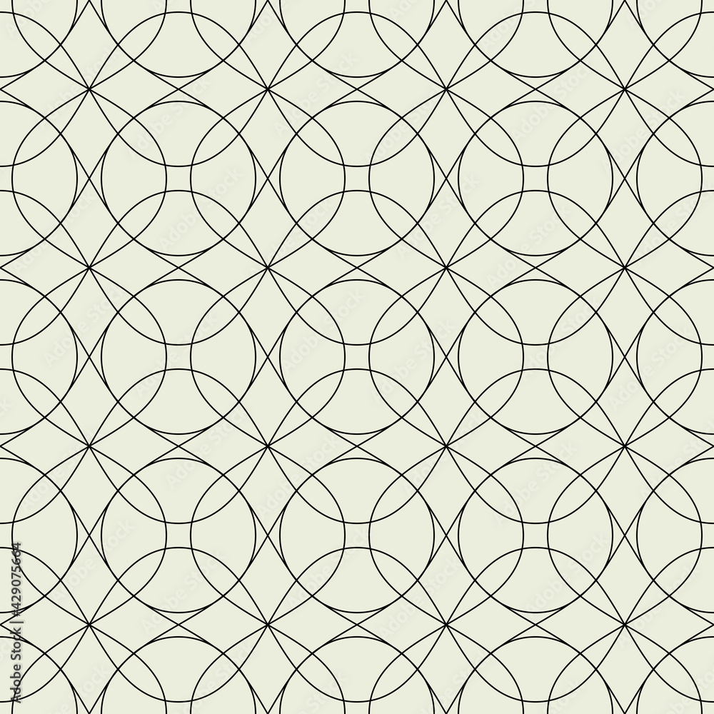 Simple lace pattern. Vector monochrome lace.