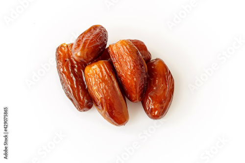 date fruits isolated on white background