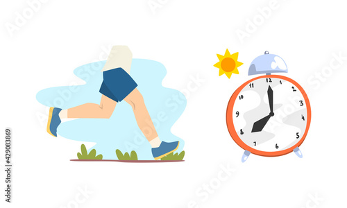 Tip or Trick for Healthy Sleep Vector Set