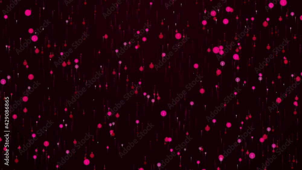 Abstract particle background ,Particles pink bokeh dust abstract light motion titles cinematic background Abstract particle background ,Particles pink bokeh dust abstract light motion titles cinematic background