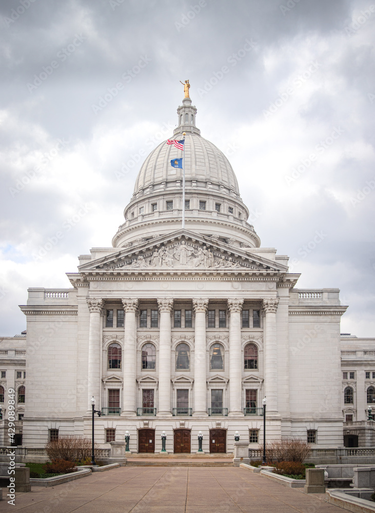 Obraz premium Wisconsin State Capitol