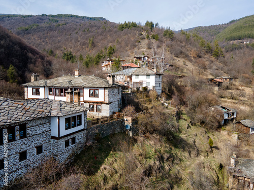 Aerial view of Village of Kosovo, Bulgaria © Stoyan Haytov