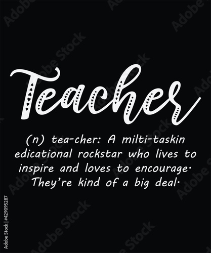 Teacher Definition T shirt ,   Teacher t shirts, T shirt Design Idea, 