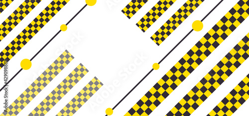 modern geometric simple background ya banner