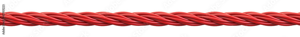 Red rope 3D