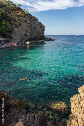 Xarraca beach in Ibiza (Spain) photo