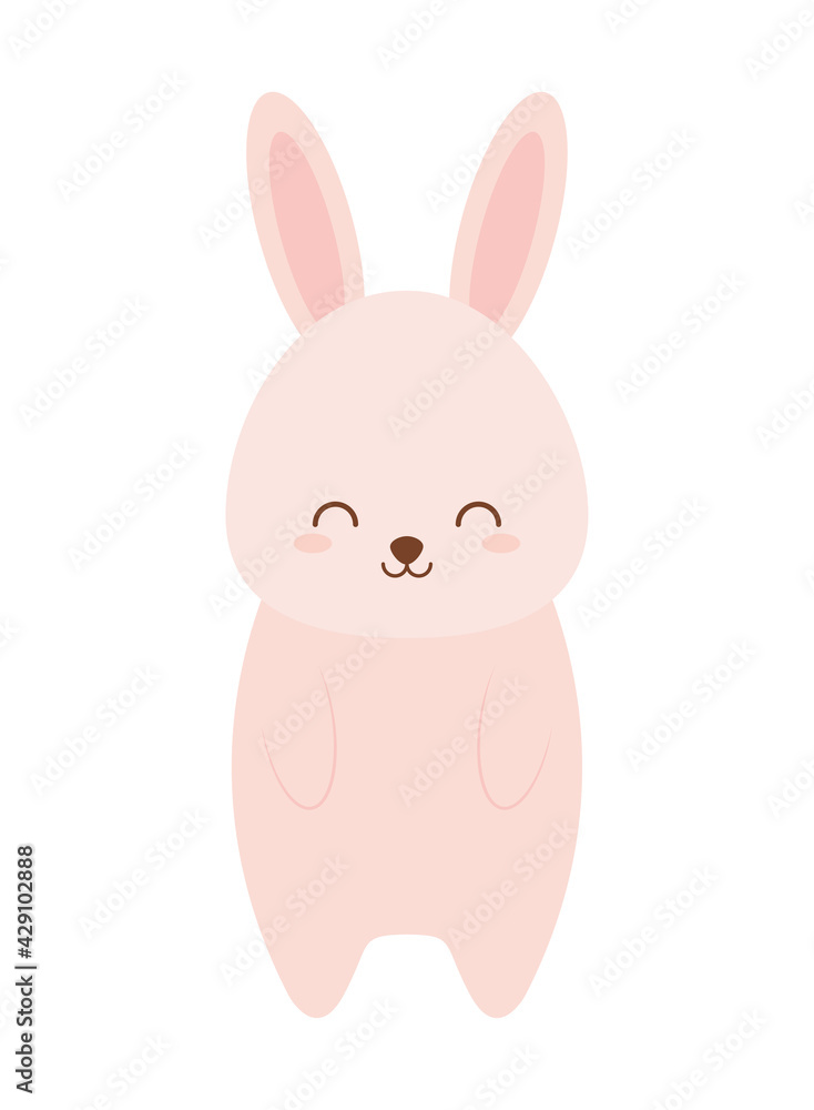 cute pink rabbit cute pink rabbit