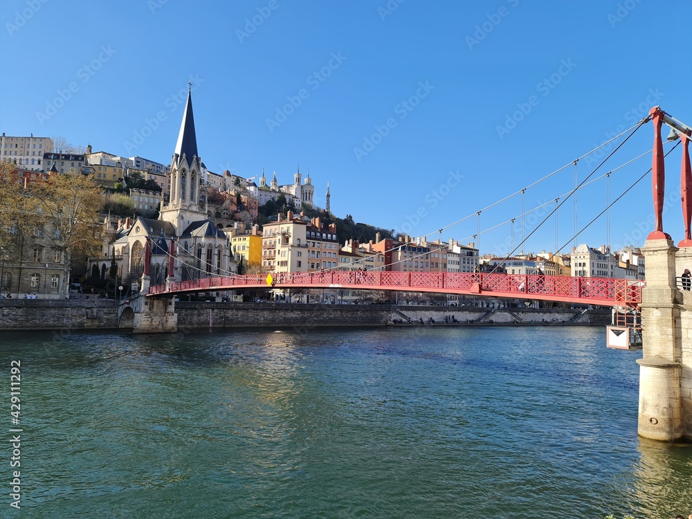 Fototapeta premium view from the danube