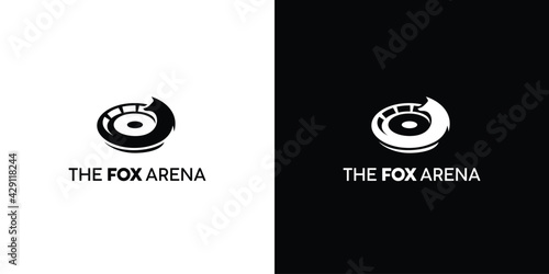 Fox arena logo design modern, attractive suitable for the world of entertainment 5
