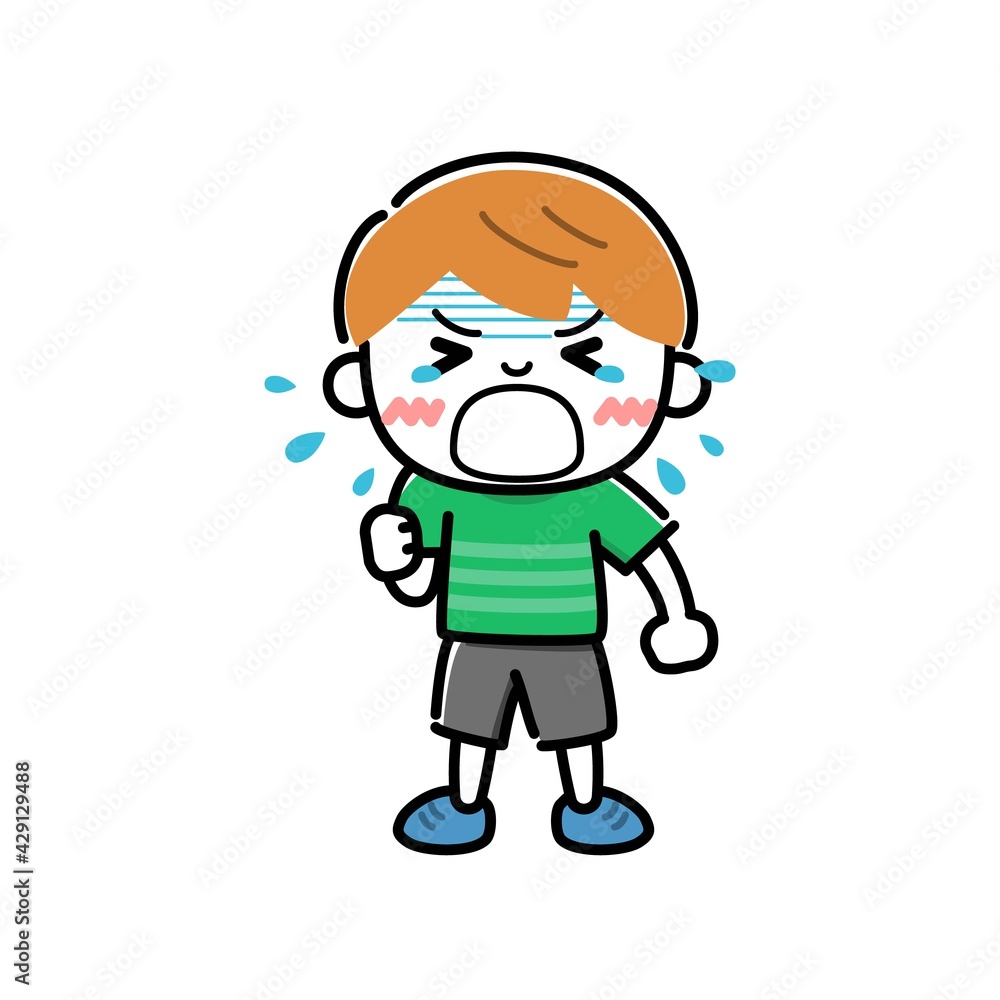 大泣きな男の子 大泣きな男の子