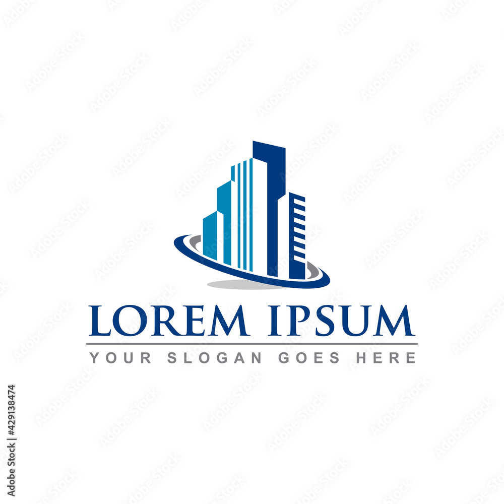 building vector , real estate logo building vector , real estate logo